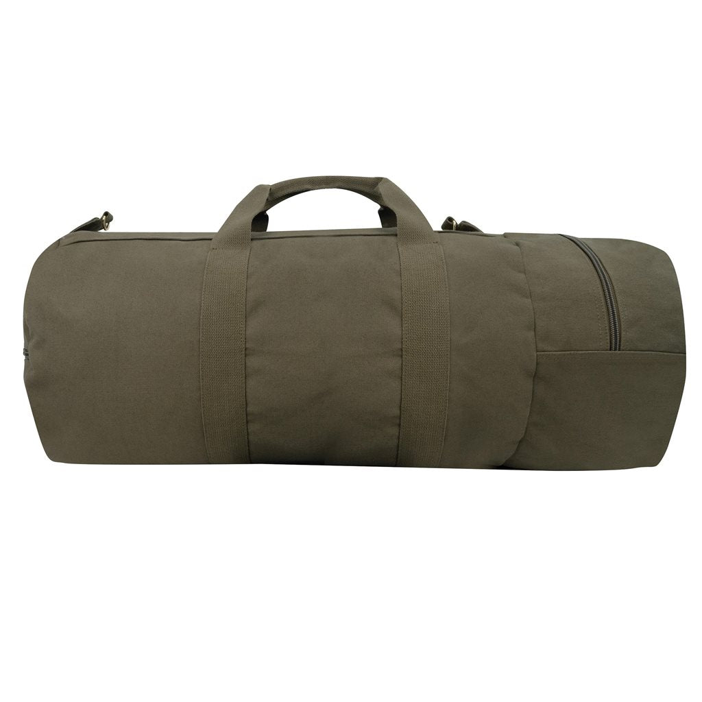 Bolsa deportiva cilíndrica negra 75 x 33 cm