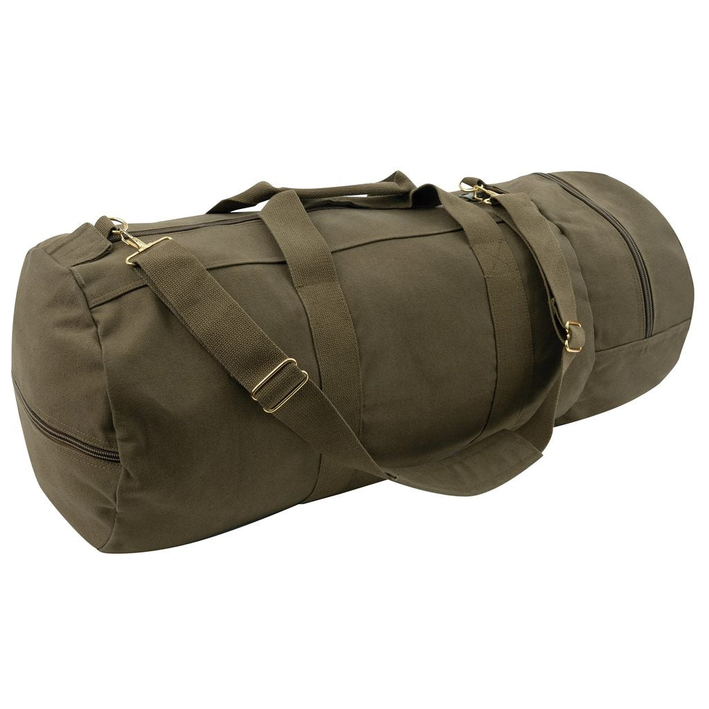 Bolsa deportiva cilíndrica negra 75 x 33 cm