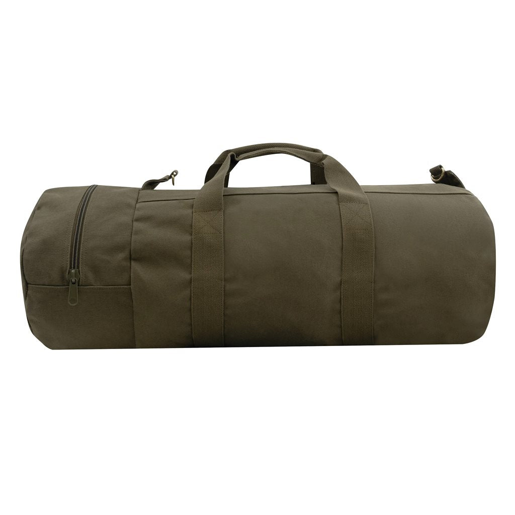 Bolsa deportiva cilíndrica negra 75 x 33 cm