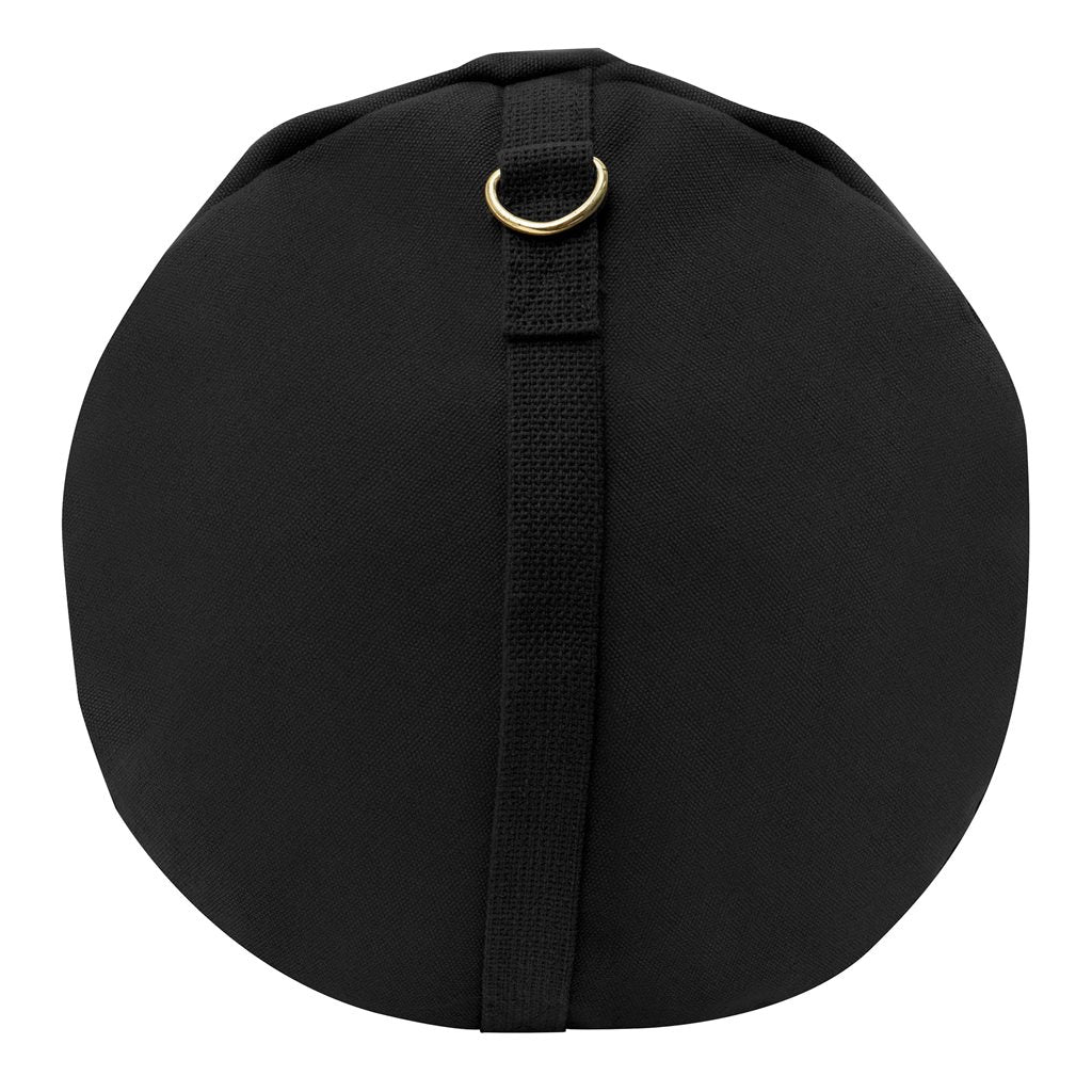 Bolsa deportiva cilíndrica negra 75 x 33 cm