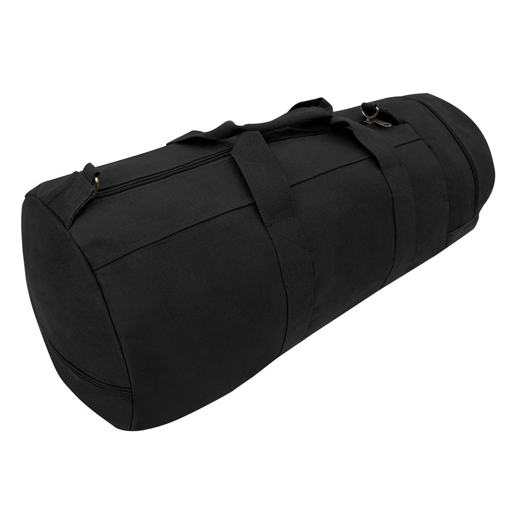 Bolsa deportiva cilíndrica negra 75 x 33 cm
