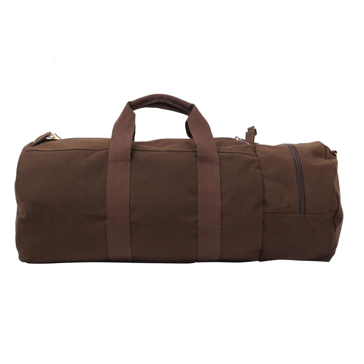 Bolsa deportiva verde 75 x 33 cm de lona impregnada con correa al hombro