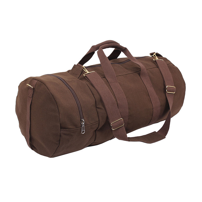 Bolsa deportiva cilíndrica negra 75 x 33 cm