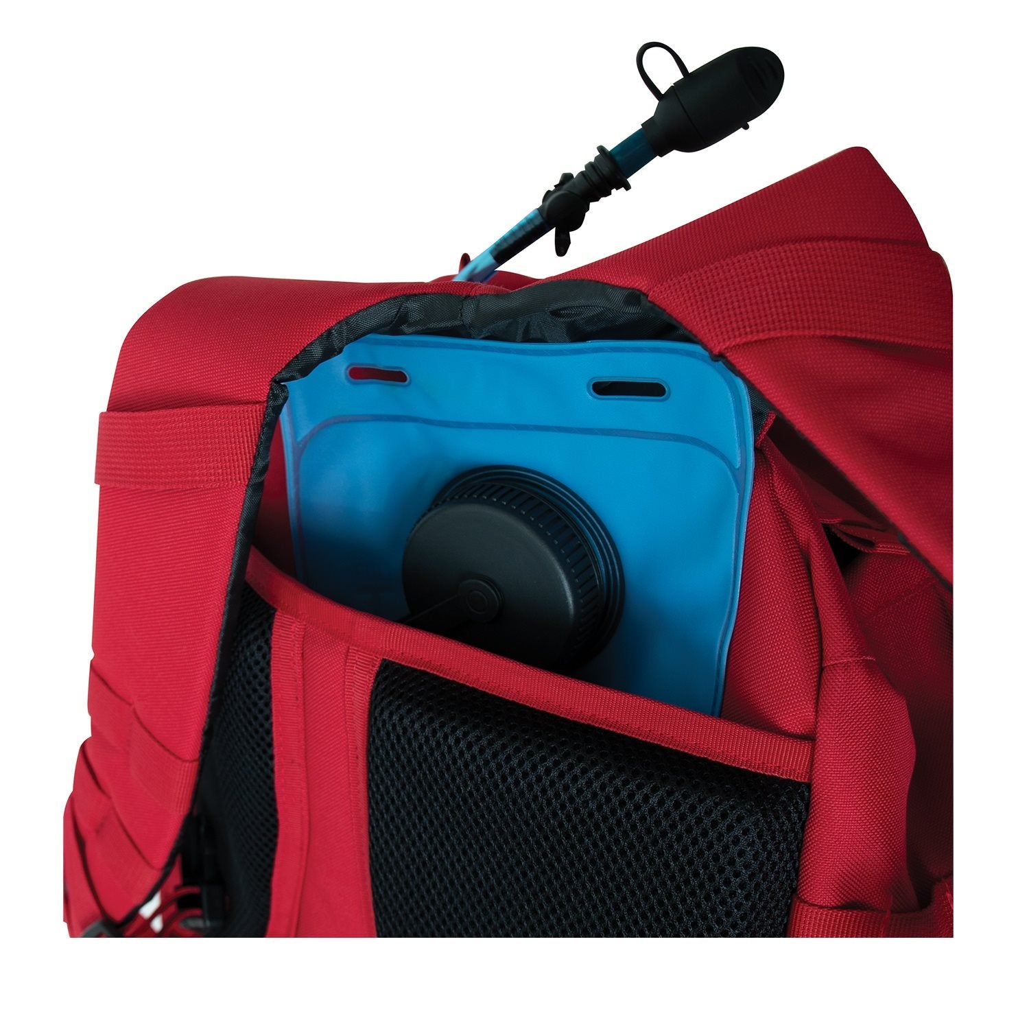 Mochila táctica FAST MOVER negra 35 L con sistema PALS/MOLLE y bolsillo para portátil 15"
