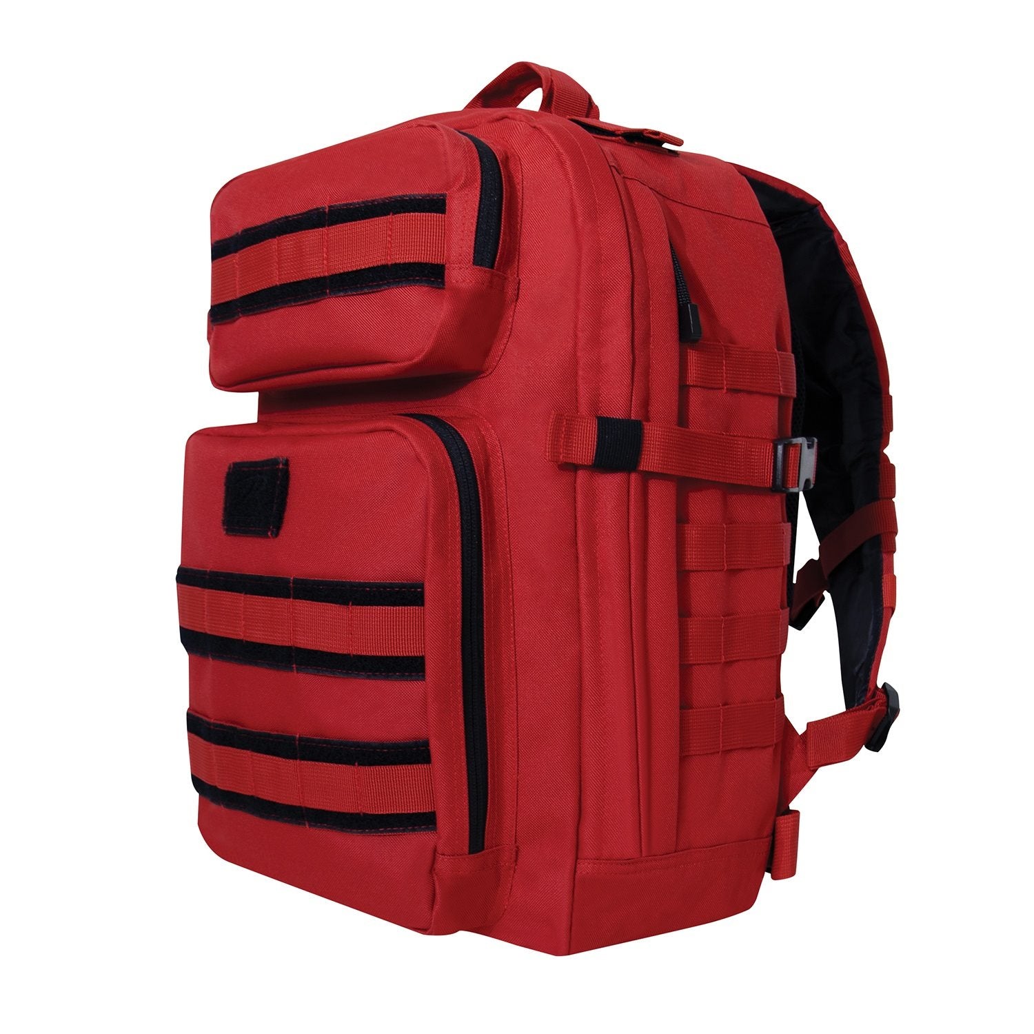 Mochila táctica FAST MOVER negra 35 L con sistema PALS/MOLLE y bolsillo para portátil 15"