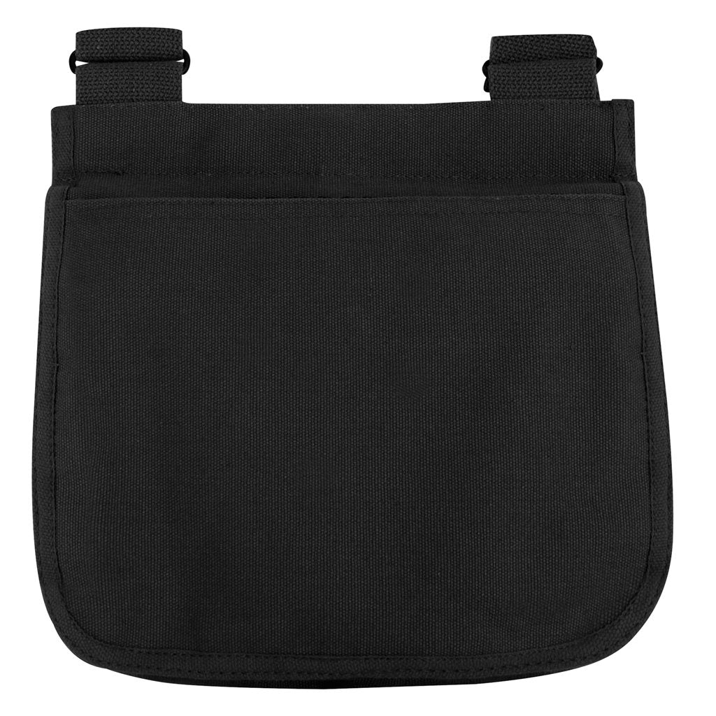 Bolso bandolera Venturer TM Survivor negro de lona con múltiples bolsillos 25×28×13 cm