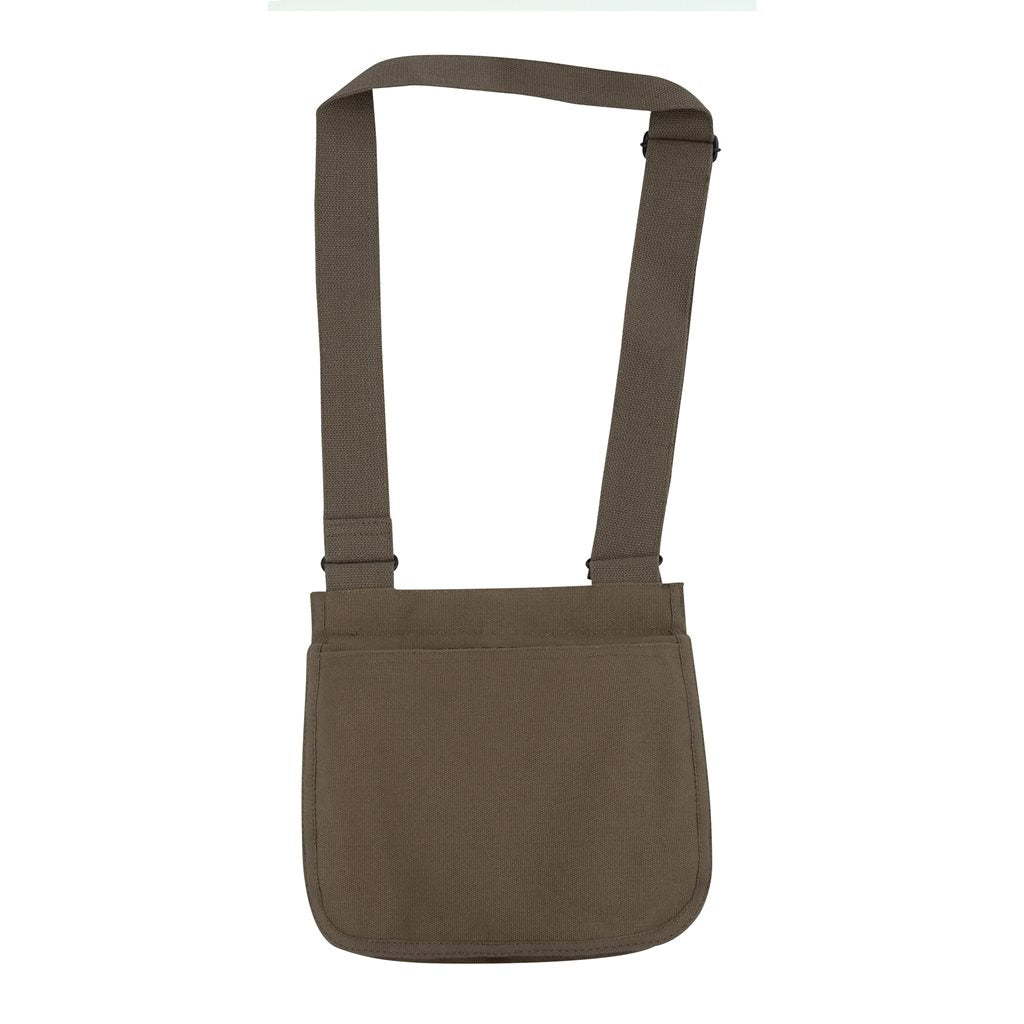 Bolso bandolera Venturer TM Survivor negro de lona con múltiples bolsillos 25×28×13 cm