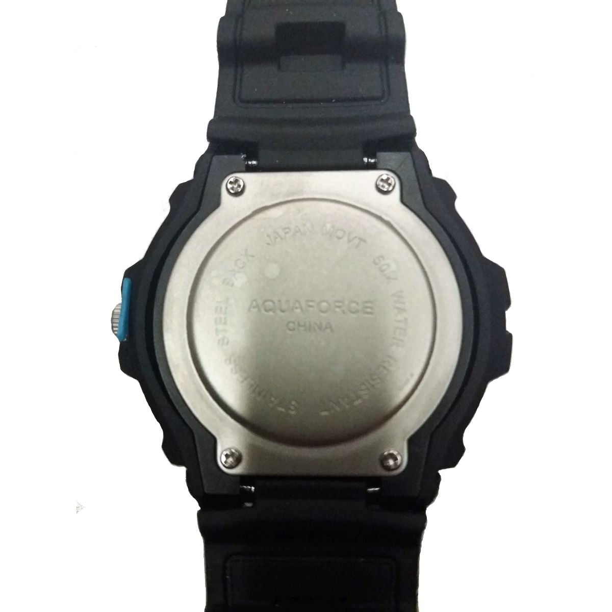 Reloj FRONTIER COMBAT con correa de goma, esfera 3 cm y manecillas luminosas