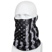 Pañuelo multifuncional HEADGEAR con bandera de EE. UU., 100% poliéster, 50 x 25 cm