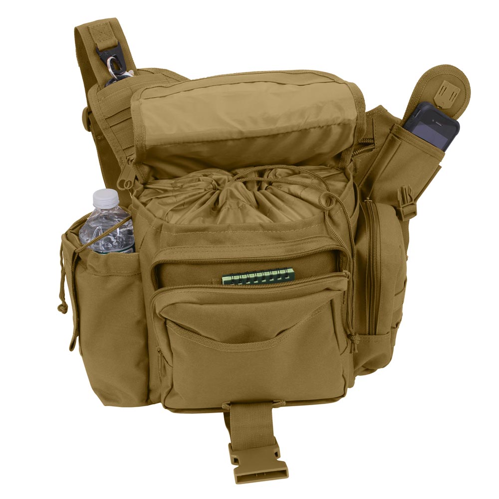 Bolso tactico ADVANCED XL negro Rothco - bolsa de hombro