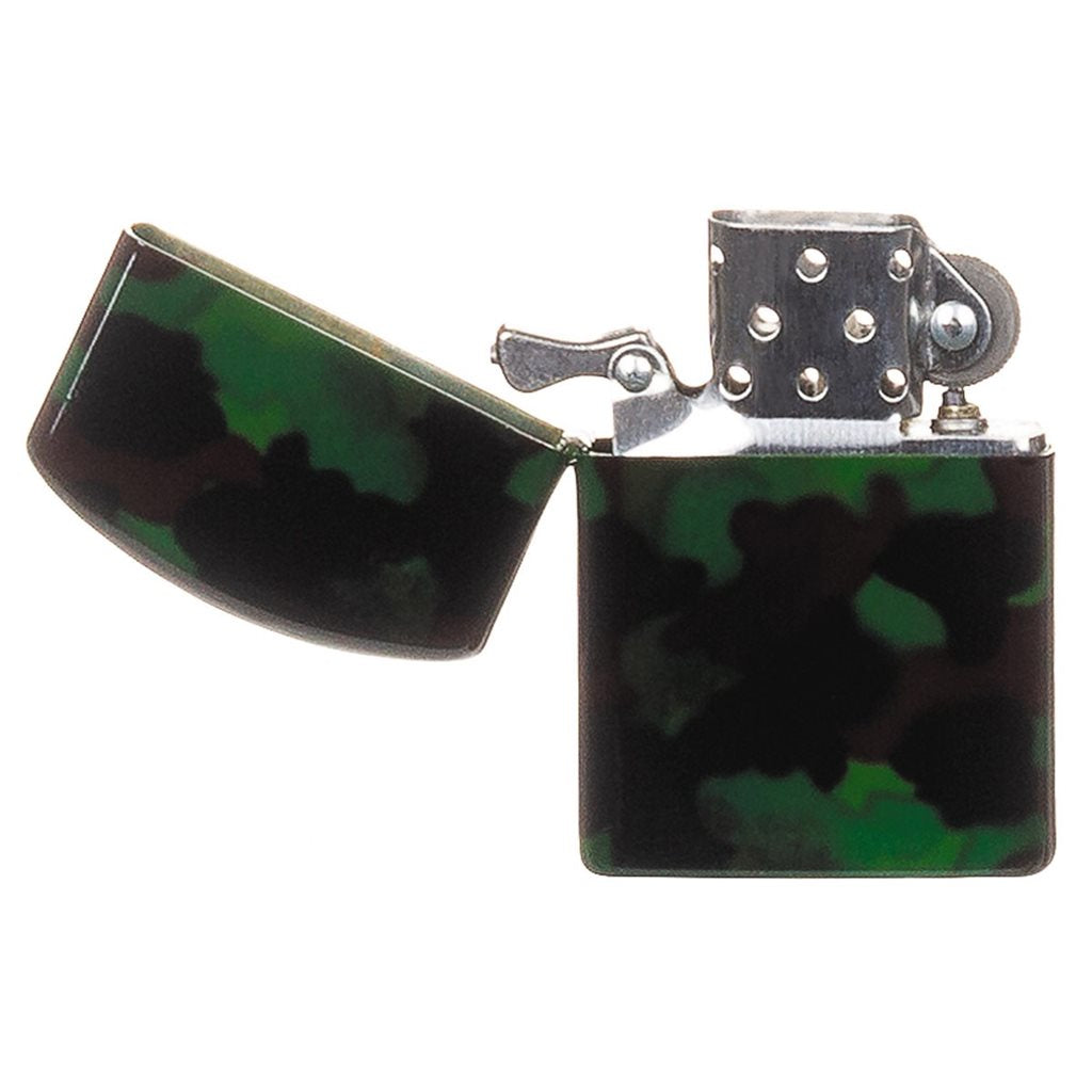 Encendedor de gasolina negro, tamaño 5,5 x 4 x 1,3 cm