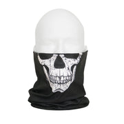 Pañuelo HEADGEAR multifunción negro con calavera