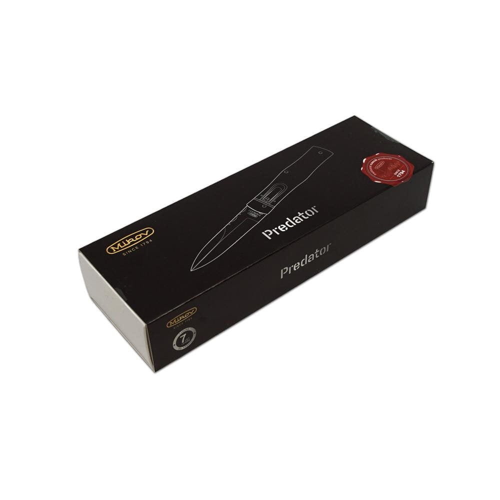 Cuchillo de acero damasco con mango de palisandro o nogal turco y funda de cuero