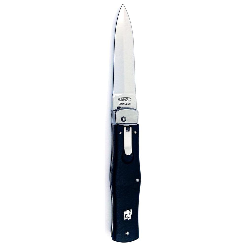 Cuchillo arrojadizo PREDATOR negro, hoja acero inoxidable 420, longitud 120 mm