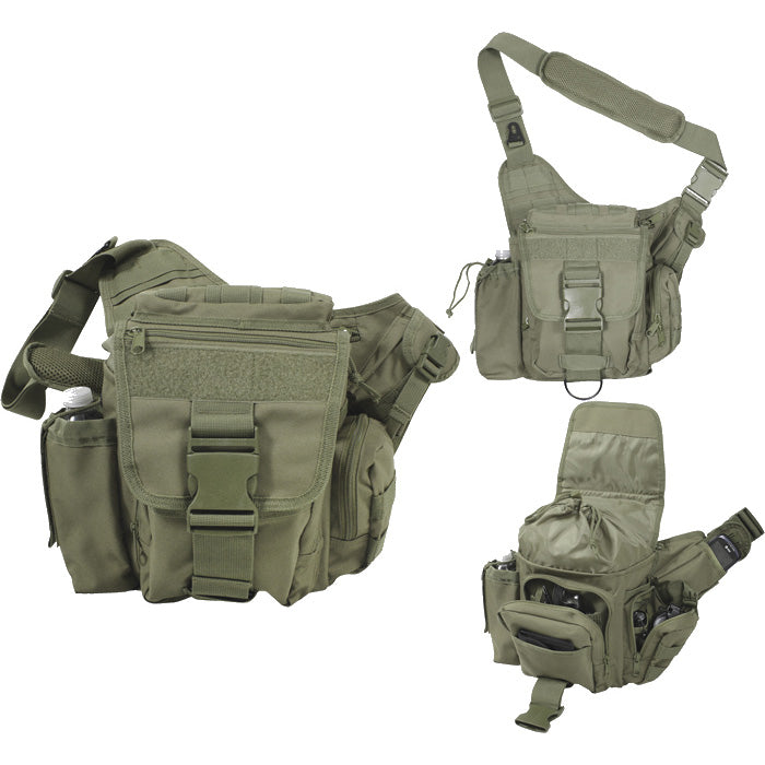 Bolsa táctica ADVANCED ROTHCO en poliéster 600 Denier, bolso EDC de hombro