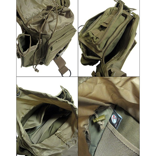 Bolsa táctica ADVANCED ROTHCO en poliéster 600 Denier, bolso EDC de hombro