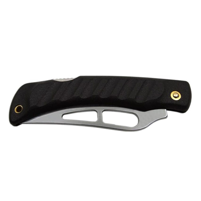 Navaja plegable NH-1/A con hoja de acero inoxidable 420 y mango de plástico negro