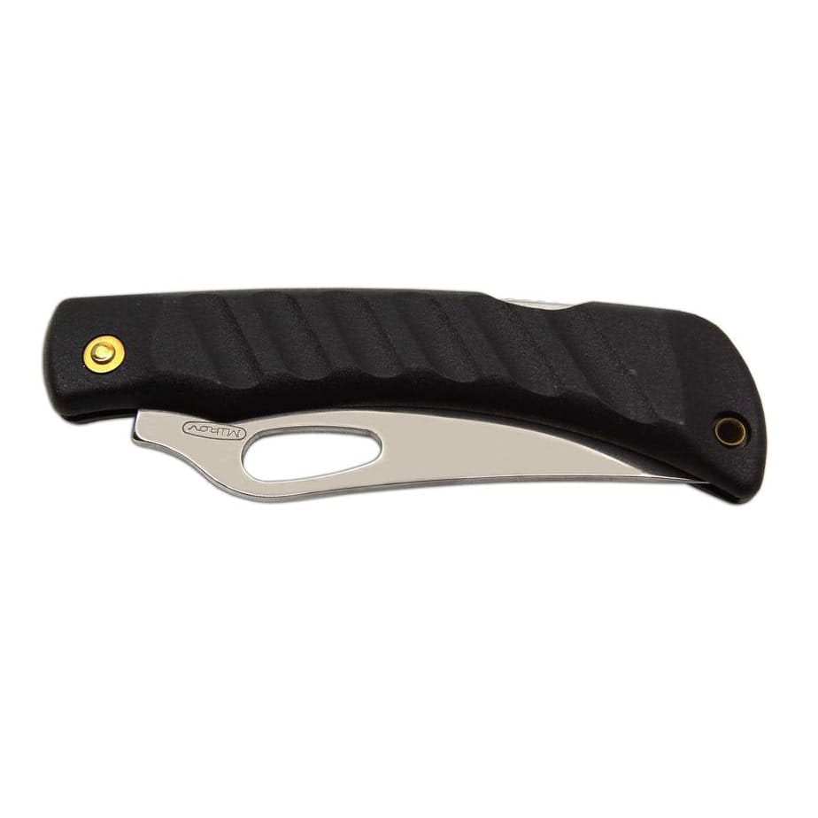 Navaja plegable NH-1/B con hoja de acero inoxidable y mango plástico negro