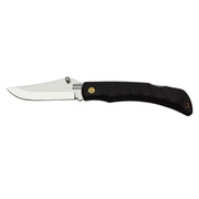 Navaja plegable NH-1/C deportiva con acabado cocodrilo, hoja acero inox 420 y mango plástico negro