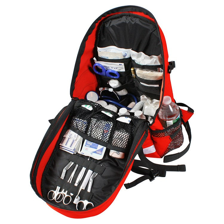 Mochila médica EMS naranja para sanitarios y rescatistas