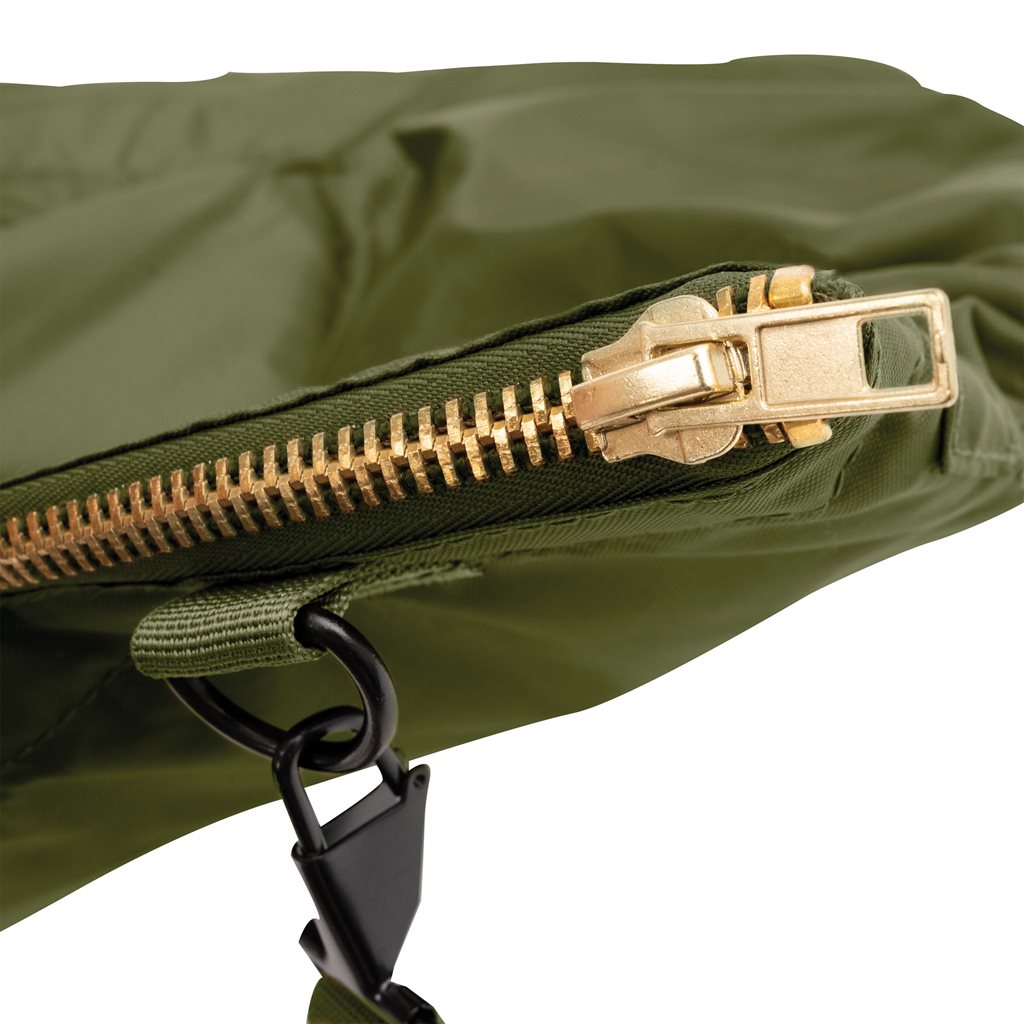 Bolsa para casco con correa de hombro ajustable, interior acolchado y dos bolsillos exteriores