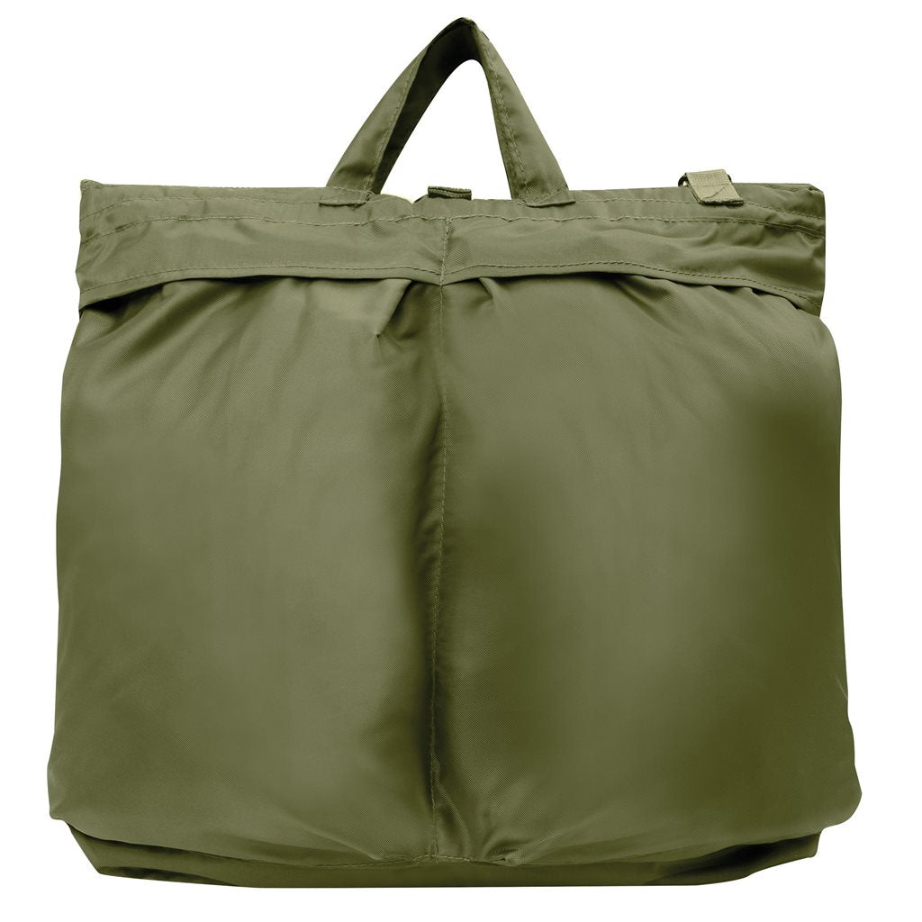 Bolsa para casco con correa de hombro ajustable, interior acolchado y dos bolsillos exteriores