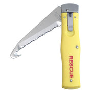 Cuchillo lanzable NH-1 RESCUE con hoja de acero 420 y empuñadura de plastico, 120 mm