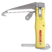 Cuchillo lanzador NH-4 RESCUE, hoja acero inoxidable 420, mango plastico