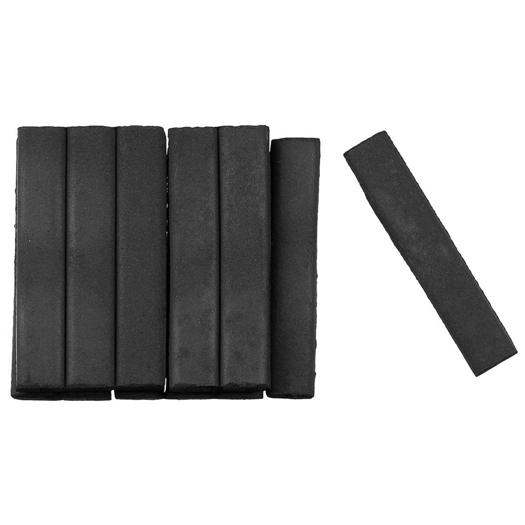Paquete de 12 varillas de carbón de madera para calentador de bolsillo, compatibles con MFH