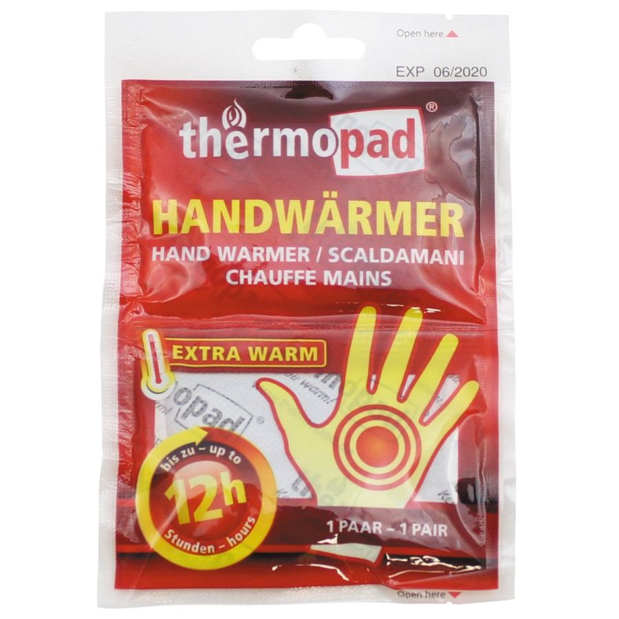 Calentadores de manos THERMOPAD 12 horas (par)