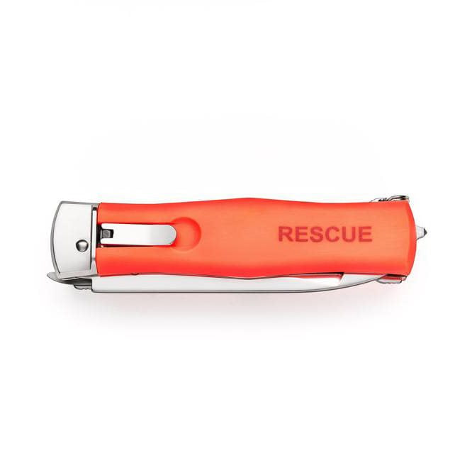 Cuchillo RESCUE II naranja con apertura automática - cuchillo de rescate
