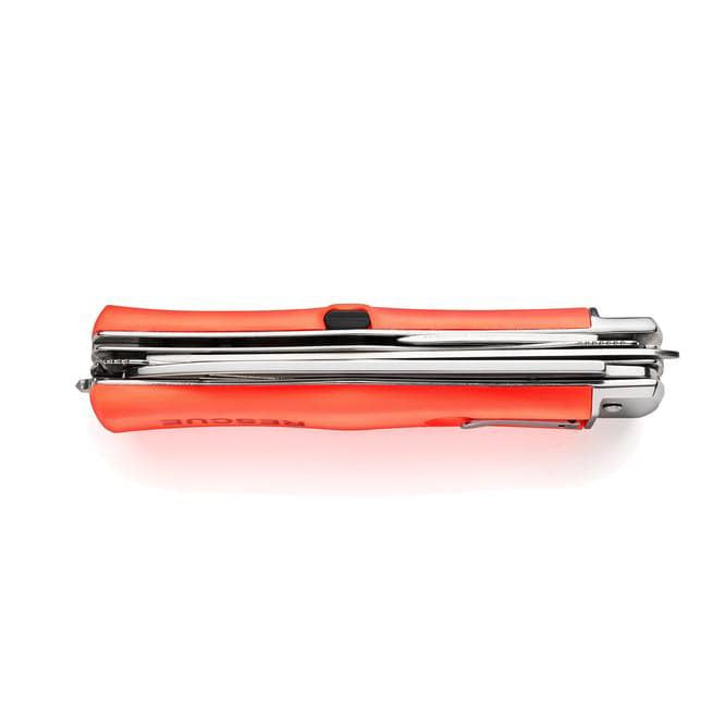 Cuchillo RESCUE II naranja con apertura automática - cuchillo de rescate