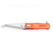 Cuchillo RESCUE II naranja con apertura automática - cuchillo de rescate