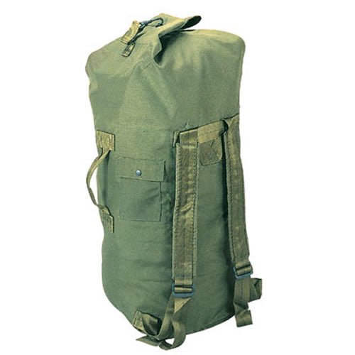 Bolsa naval GI Type Enhanced verde para transporte de equipo, material resistente