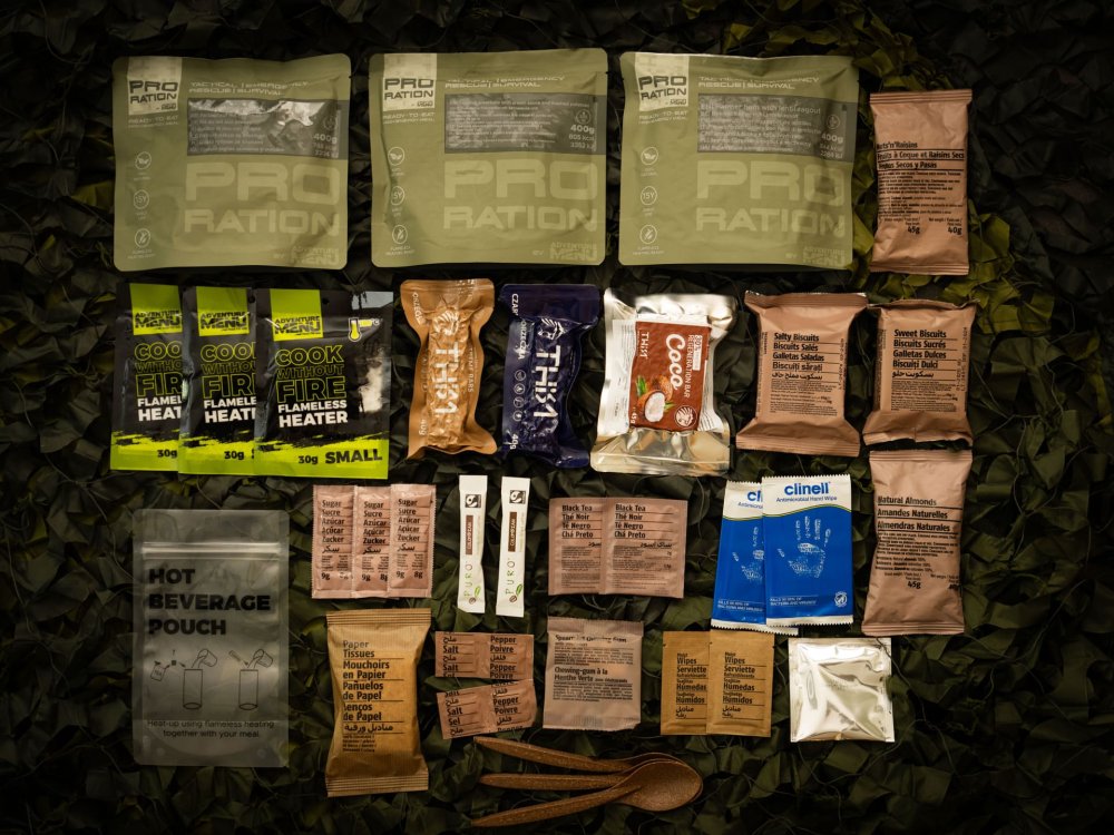 Ultimate Tactical Ration FULL DAY MENU III