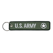 Llavero U.S. ARMY verde, 13 x 3 cm