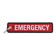 Llavero EMERGENCY con inscripción 'EMERGENCY' - accesorio de calidad