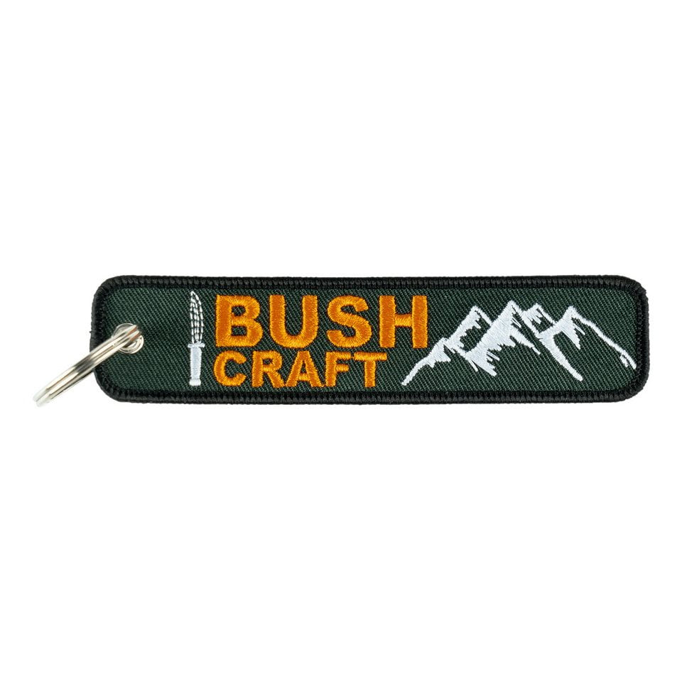 Llavero BUSHCRAFT con inscripción