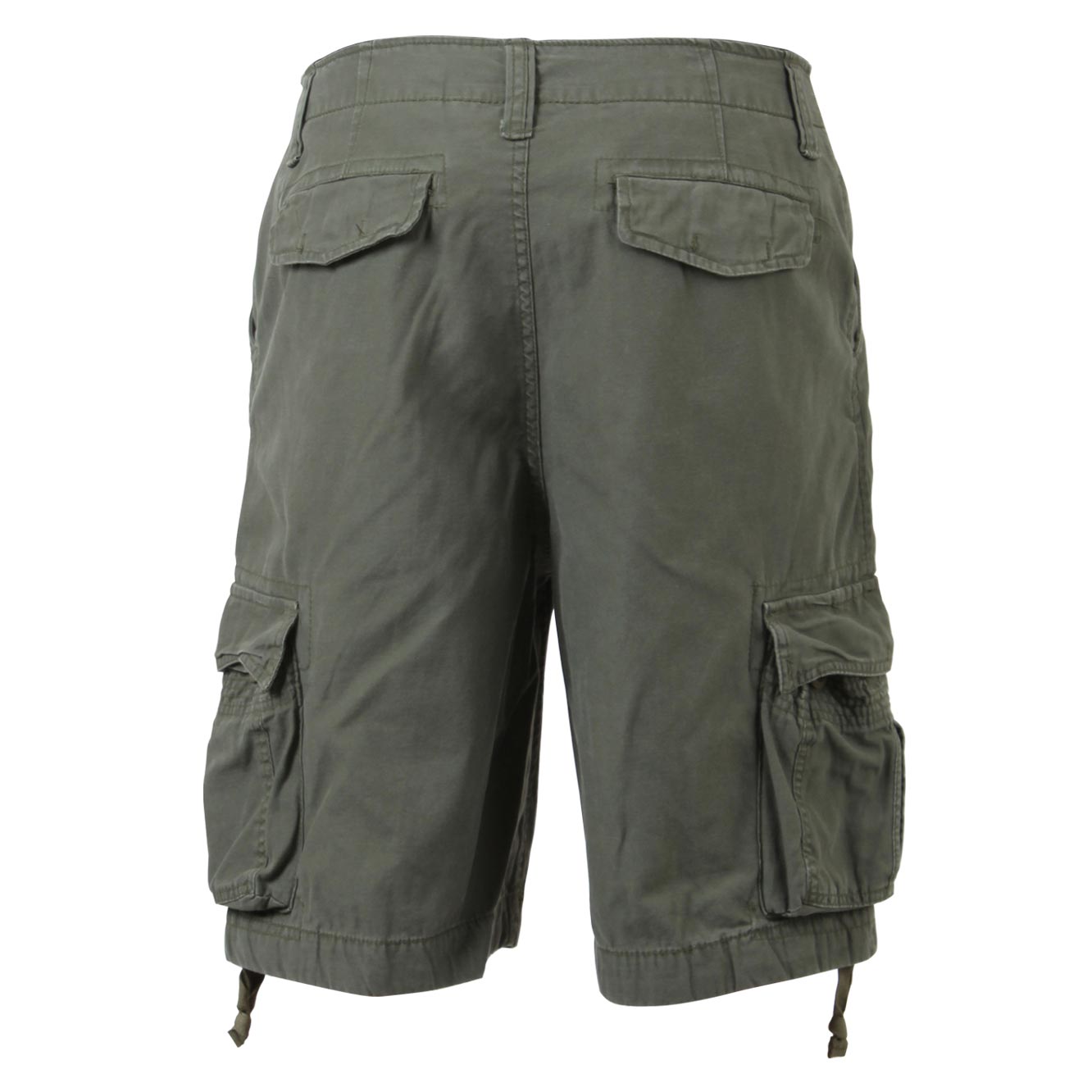 Pantalones cortos VAGE Infantry Utility verdes en algodón resistente tipo BDU