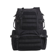 Mochila táctica negra MULTI-CHAMBER Assault MOLLE con varios compartimentos y bolsillo para portátil 17'' 51×41×27 cm