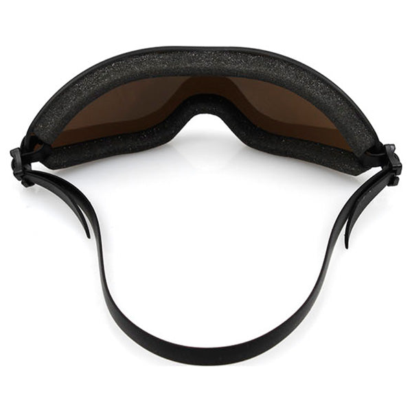 Gafas tácticas EMERSON con montaje en casco y correas adicionales, cristal marrón