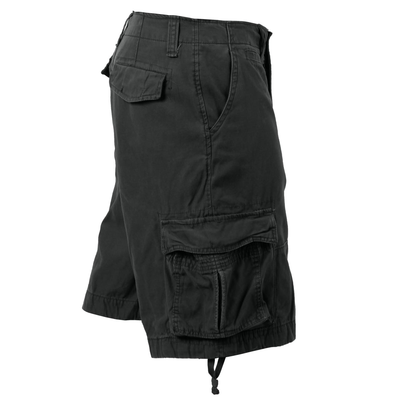 Pantalones cortos BDU Rothco VAGE INFANTRY UTIITY negros, algodón resistente