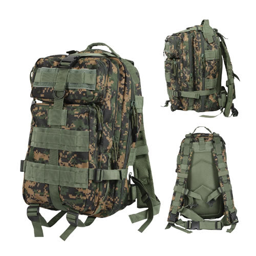 Mochila táctica ASSAULT I MEDIUM TRANSPORT 25 L en poliéster 600D con sistema MOLLE