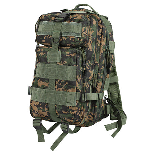 Mochila táctica ASSAULT I MEDIUM TRANSPORT 25 L en poliéster 600D con sistema MOLLE