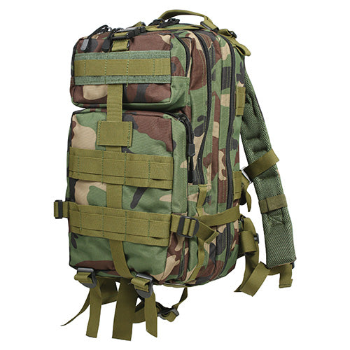 Mochila táctica ASSAULT I MEDIUM TRANSPORT 25 L en poliéster 600D con sistema MOLLE