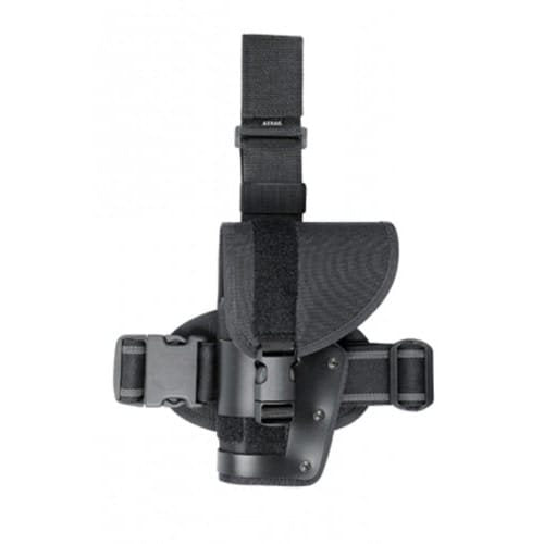 Funda pistola PROFI-TACTICAL zurda con inserto de goma y solapa de cobertura B