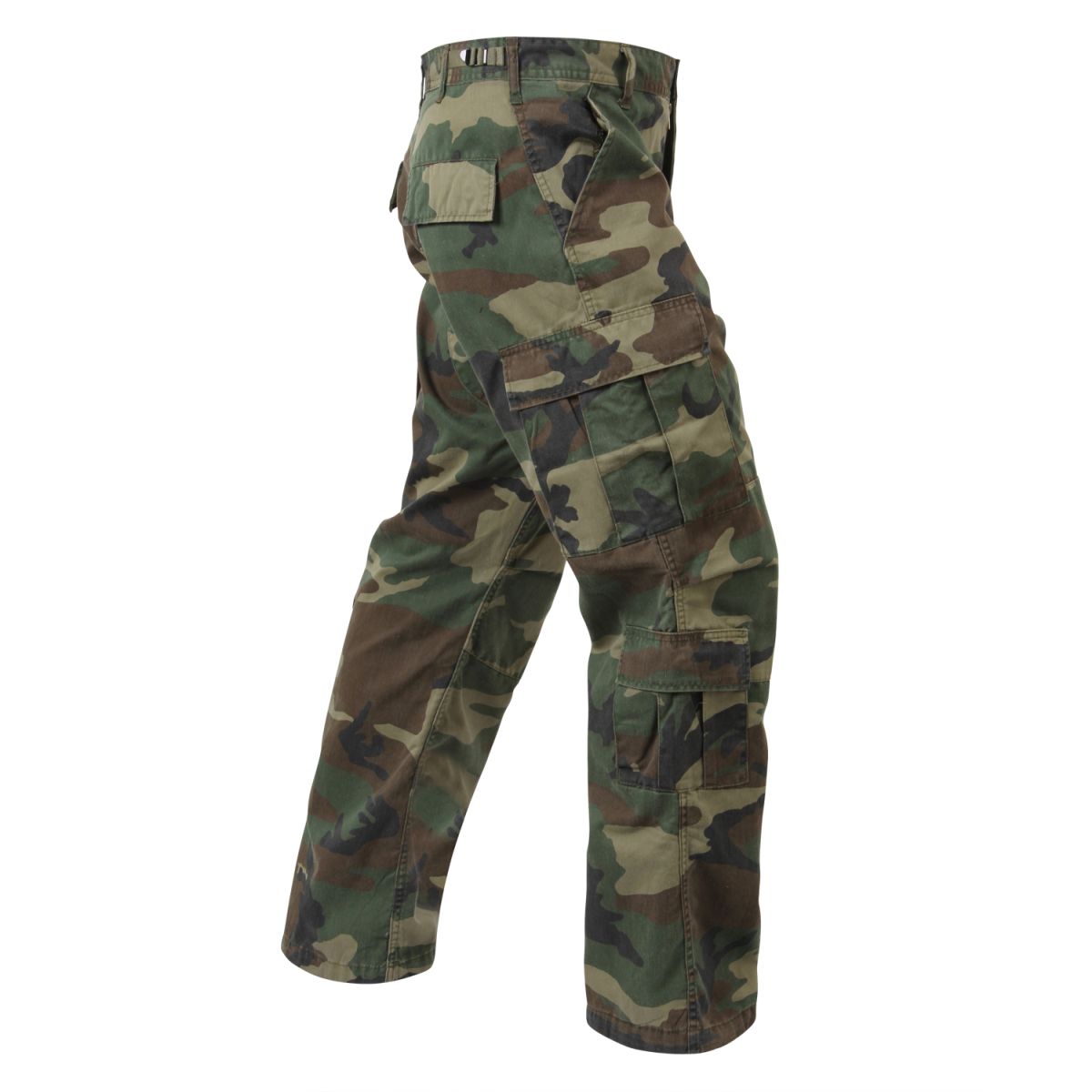 Pantalones cargo VAGE Paratrooper Woodland en camuflaje woodland