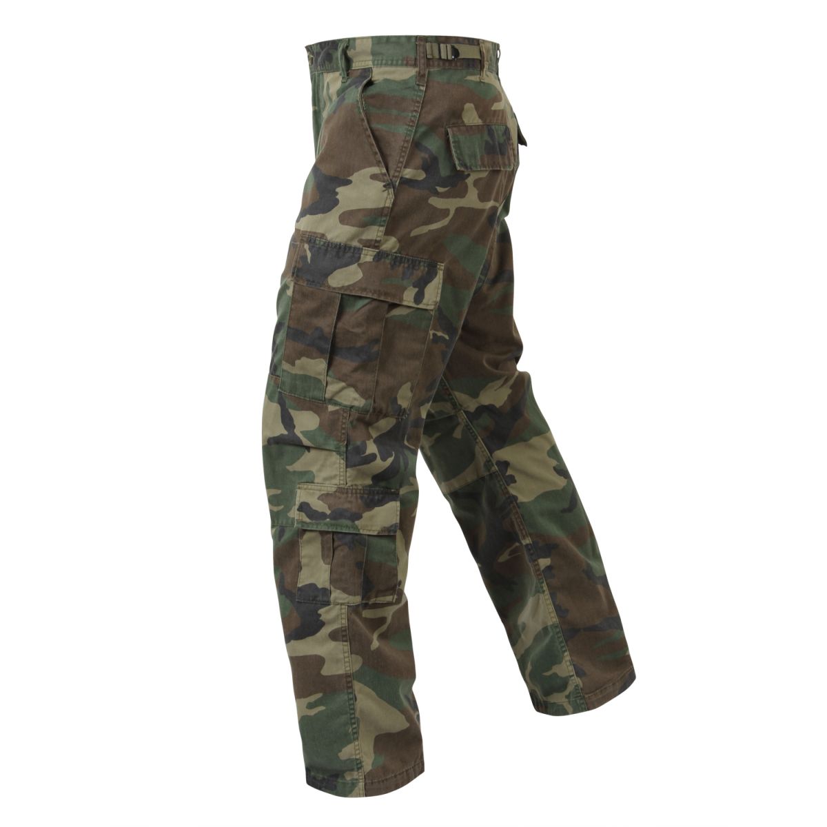 Pantalones cargo VAGE Paratrooper Woodland en camuflaje woodland