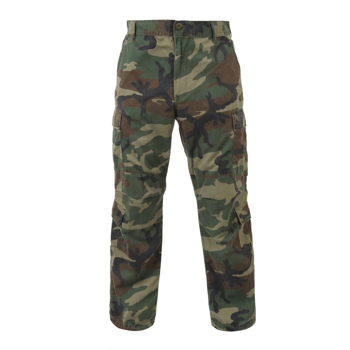 Pantalones cargo VAGE Paratrooper Woodland en camuflaje woodland