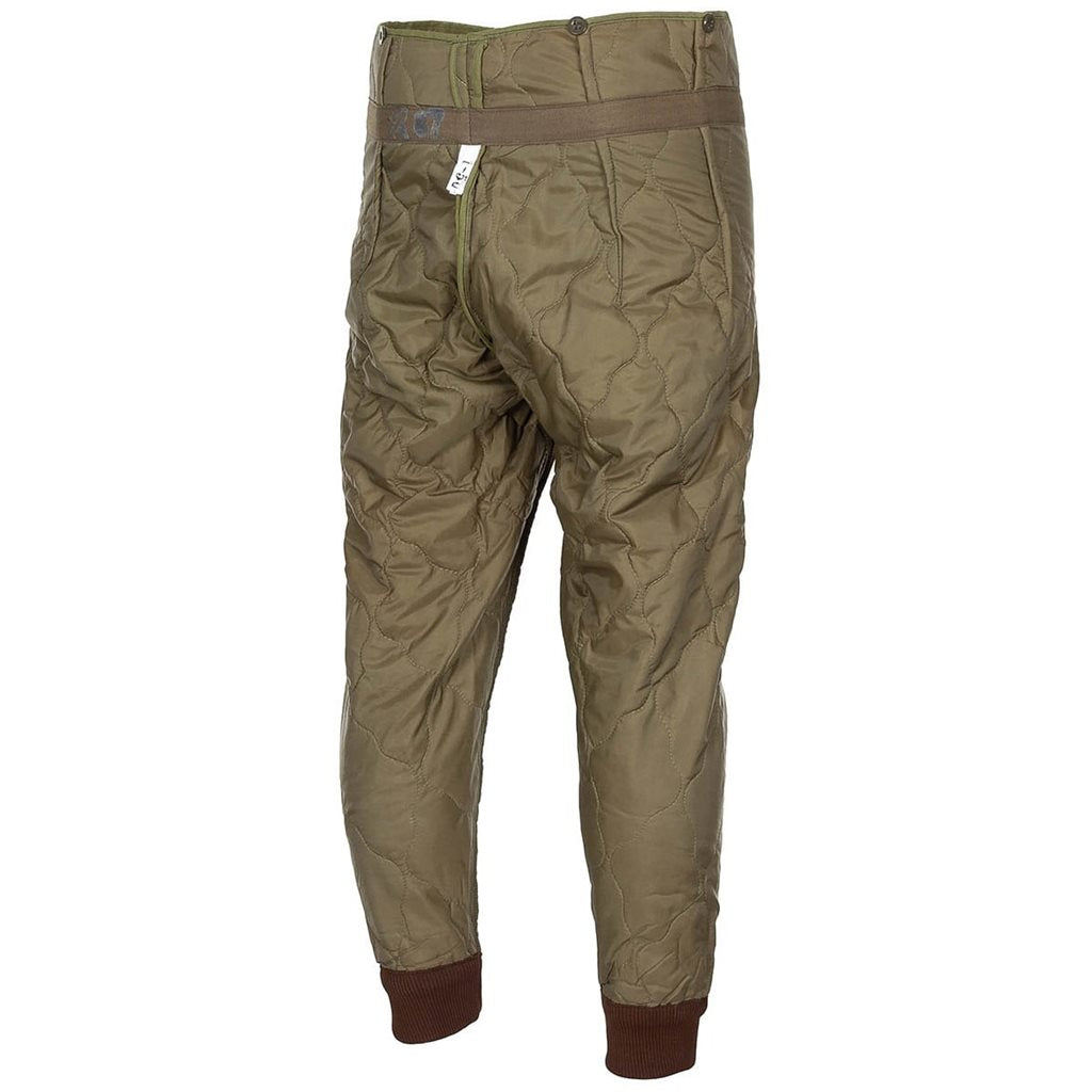 Inserto vz.85/95 para pantalones AČR con cierre de botones, cordón y puños en tobillos